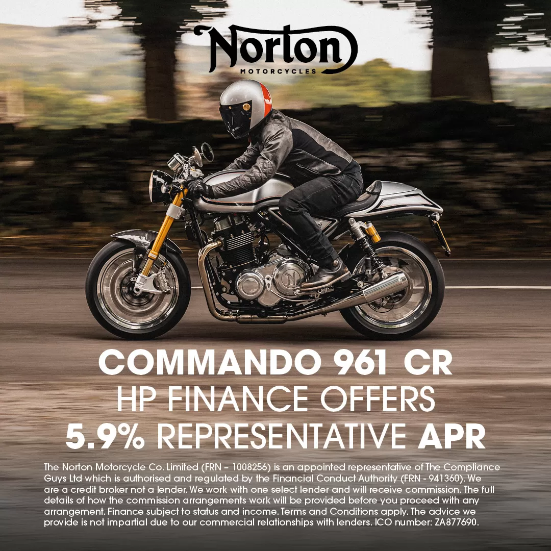 Norton Commando 961 CR (HP) Promotion - Now Live!