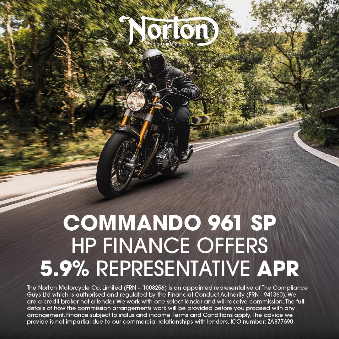 Norton Commando 961 SP (HP) Promotion - Now Live!