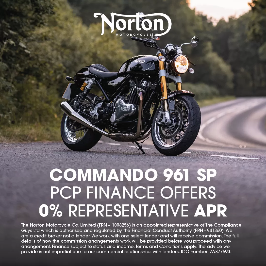 Norton Commando 961 SP (PCP) Promotion - Now Live!
