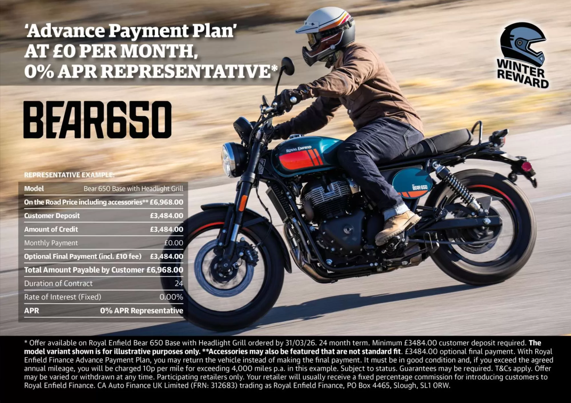 Bear 650 - APP 0% APR Available